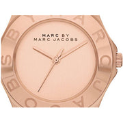 Marc Jacobs Blade Rose Gold Dial Rose Gold Steel Strap Watch for Women - MBM3127