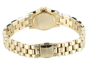 Marc Jacobs Henry Gold Dial Gold Steel Strap Watch for Women - MBM3277