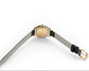 Marc Jacobs Blade Black Dial Black Leather Strap Watch for Women - MBM1159