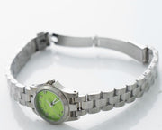 Marc Jacobs Henry Yellow Dial Silver Steel Strap Watch for Women - MBM3201