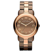 Marc Jacobs Marci Brown Dial Two Tone Steel Strap Watch for Women - MBM3171