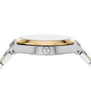 Michael Kors Lennox Three-Hand White Dial Two Tone Steel Strap Watch for Women - MK7464