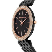 Michael Kors Darci Black Dial Black Steel Strap Watch for Women - MK3407