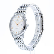 Omega De Ville Prestige Co Axial Silver Dial Silver Steel Strap Watch for Men - 424.10.40.20.02.004