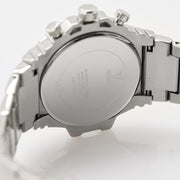 Guess Fusion Chronograph Crystals Silver Dial Silver Steel Strap Watch For Women - GW0552L1