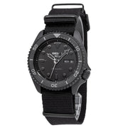 Seiko 5 Sports Automatic Black Dial Black NATO Strap Watch For Men - SRPD79K1