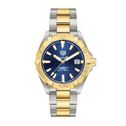 Tag Heuer Aquaracer Calibre 5 Blue Dial Two Tone Steel Strap Watch for Women - WBD2120.BB0930