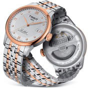 Tissot Le Locle Automatic Cosc Silver Dial Two Tone Steel Strap Watch For Men - T006.407.22.036.00