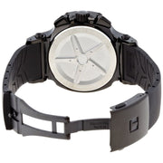 Tissot T Race Chronograph Black Dial Black Rubber Strap Watch for Men - T048.417.37.057.00