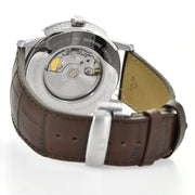 Tissot Luxury Powermatic 80 Silver Dial Brown Leather Strap Watch For Men - T086.407.16.031.00