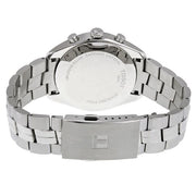 Tissot T Classic PR 100 Chronograph Silver Dial Silver Steel Strap Watch For Men - T101.417.11.031.00