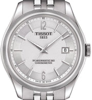 Tissot Ballade Powermatic 80 Cosc Silver Dial Silver Steel Strap Watch For Men - T108.408.11.037.00