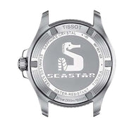 Tissot Seastar 1000 Black Dial Silver Steel Strap Watch For Men - T120.410.11.051.00