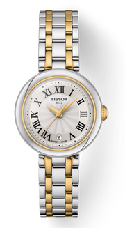 Tissot Bellissima Small Lady Mother of Pearl Dial Two Tone Steel Strap Watch For Women - T126.010.22.013.00