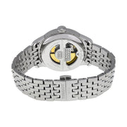 Tissot T Classic Le Locle Automatic White Dial Silver Steel Strap Watch For Men - T41.1.483.33