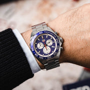 Tag Heuer Formula 1 Blue Dial Silver Steel Strap Watch for Men - CAZ1018BA0842