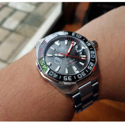 Tag Heuer Aquaracer Calibre 5 Premiere League Edition Black Dial Silver Stainless Steel Watch for Men - WAY201D.BA0927