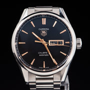 Tag Heuer Carrera Black Dial Watch for Men - WAR201C.BA0723