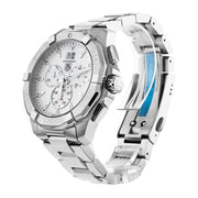 Tag Heuer Aquaracer White Dial Silver Steel Strap Watch for Men - CAY1111.BA0927