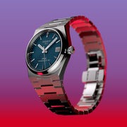 Tissot PRX Powermatic 80 Green Dial Silver Steel Strap Watch for Men - T137.207.11.091.00