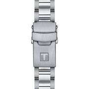 Tissot Seastar 1000 Lady Black Dial Silver Steel Strap Watch for Women - T120.210.11.051.00