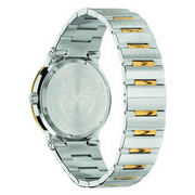 Versace Greca Green Dial Silver Steel Strap Watch for Men - VEVI00420