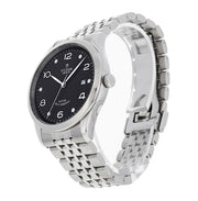 Tudor 1926 Automatic Diamonds Black Dial Silver Steel Strap Watch for Men - M91650-0004
