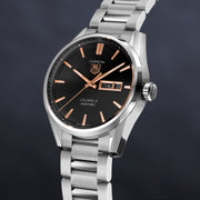 Tag Heuer Carrera Black Dial Watch for Men - WAR201C.BA0723