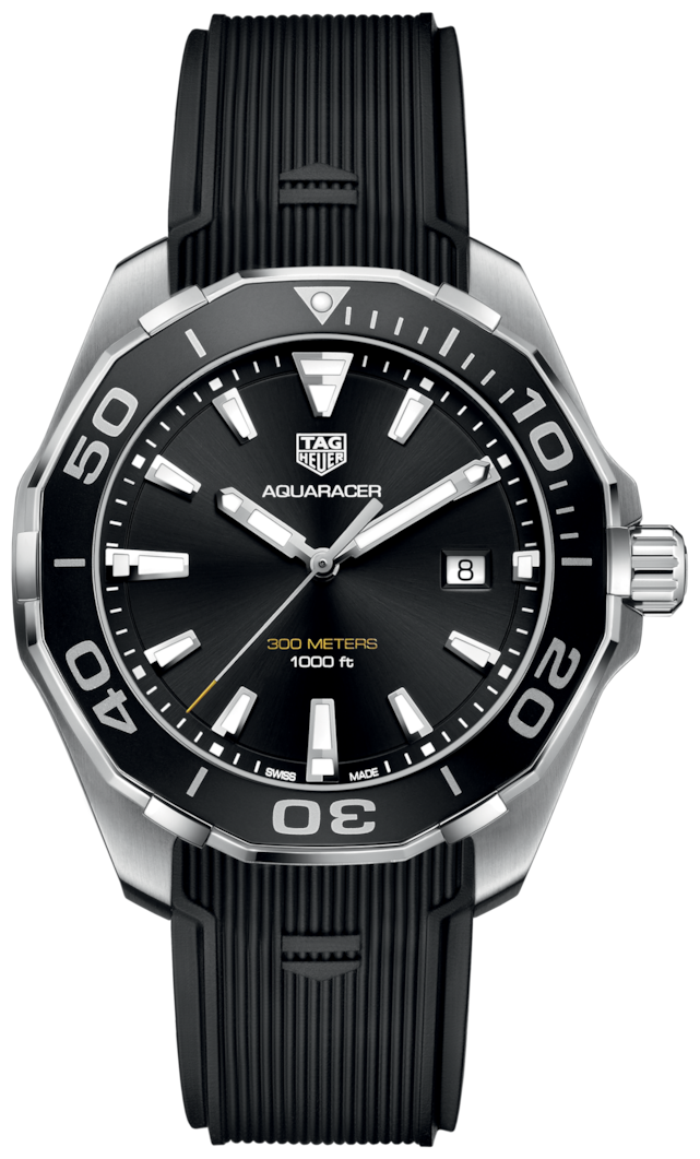 Tag Heuer Aquaracer Black Dial Watch for Men -  WAY101A.FT6141