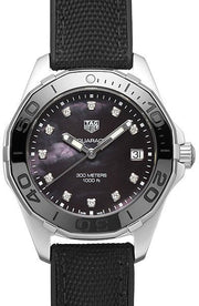 Tag Heuer Aquaracer Black Mother of Pearl Dial Watch for Women - WAY131M.FT6092