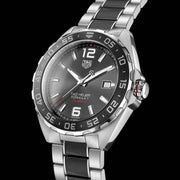 Tag Heuer Formula 1 Calibre 5 Anthracite Dial Two Tone Steel Strap Watch for Men - WAZ2011.BA0843