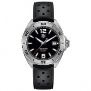 Tag Heuer Formula 1 Automatic Black Dial Black Rubber Strap Watch for Men - WAZ2113.FT8023