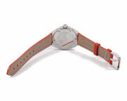 Tag Heuer Formula 1 Quartz Diamonds Mother of Pearl Dial Orange Leather Strap Watch for Women - WBJ131A.FC8250