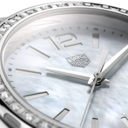 Tag Heuer Formula 1 Quartz Diamonds Mother of Pearl Dial Silver Steel Strap Watch for Women - WBJ131A.BA0666