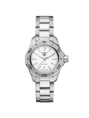 Tag Heuer Aquaracer Professional 200 Quartz Mother of Pearl Dial Silver Steel Strap Watch for Women - WBP1418.BA0622
