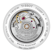 Tissot T Classic Carson Premium White Dial Two Tone Steel Strap Watch for Women - T122.207.22.031.00