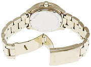 Fossil Cecile Multifunction Champagne Dial Gold Steel Strap Watch for Women - AM4510
