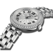 Tissot Bellissima Small Lady Diamonds Silver Dial Silver Steel Strap Watch For Women - T126.010.61.113.00