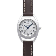 Longines Equestrian Silver Dial Watch for Women - L6.136.4.73.2