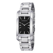 Burberry Heritage Black Dial Silver Stainless Steel Strap Watch for Women - BU9501