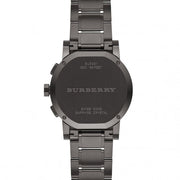 Burberry The City Grey Dial Gunmetal Grey Steel Strap Watch for Men - BU9381