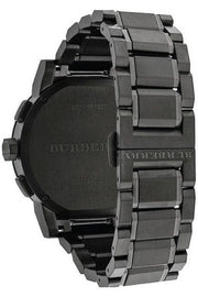 Burberry The City Navy Blue Dial Black Steel Strap Watch for Men - BU9365