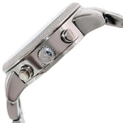 Michael Kors Jet Set Chronograph Blue Dial Silver Steel Strap Watch for Women - MK5021
