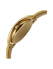 Calvin Klein Impetuous White Dial Gold Steel Strap Watch for Women - K4F2N516