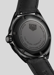 Tag Heuer Formula 1 Quartz Black Dial Black Leather Strap Watch for Women - WBJ1314.FC8230