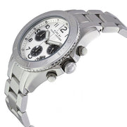 Marc Jacobs Marc Chronograph Silver Dial Silver Steel Strap Watch for Men - MBM3155
