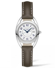 Longines Equestrian Mother of Pearl Dial Brown Leather Strap Watch for Women - L6.136.0.87.2