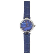 Coach Park Navy Blue Dial Navy Blue Leather Strap Watch for Women - 14503535