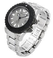 Emporio Armani Bracelet Collection Black Dial Silver Steel Strap Watch For Men - AR5970