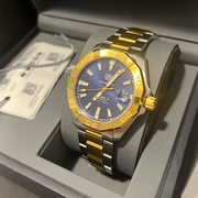 Tag Heuer Aquaracer Calibre 5 Blue Dial Two Tone Steel Strap Watch for Women - WBD2120.BB0930